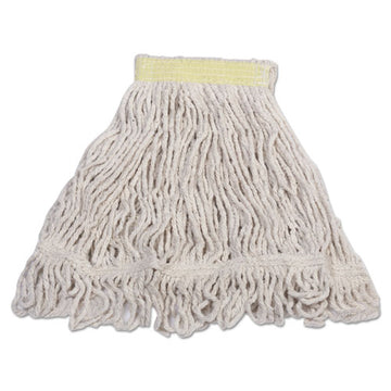 Rubbermaid® Commercial Super Stitch Blend Mop, Cotton-synthetic, Small, White, 6-carton freeshipping - TVN Wholesale